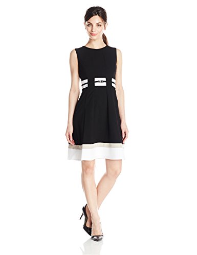 green emerald velvet dress Buy Calvin Klein Women's Sleeveless Belted Fit and Flare Dress, Regatta, 14  at Amazon.in main image 0