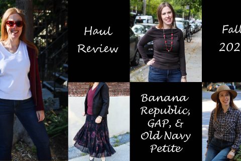 Haul Review: Fall 2026 Banana Republic, Old Navy, and GAP Petite