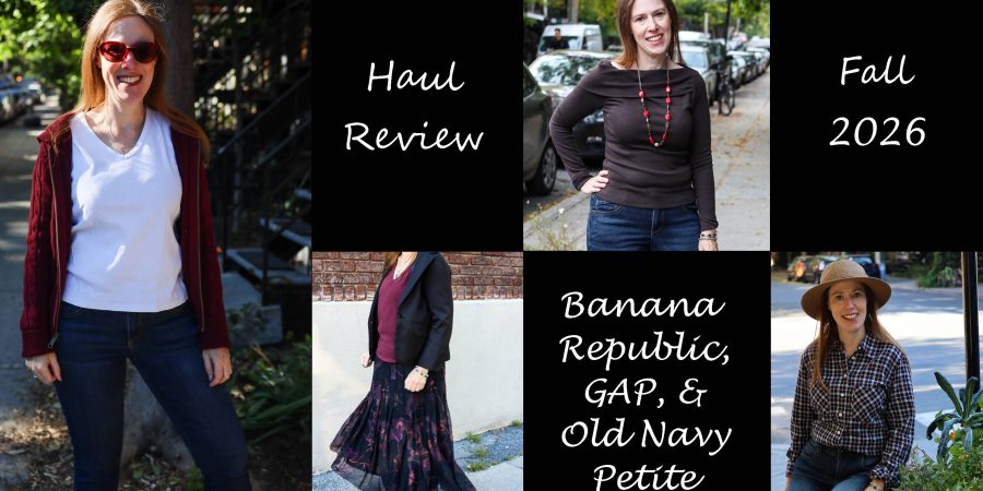 Haul Review: Fall 2026 Banana Republic, Old Navy, and GAP Petite